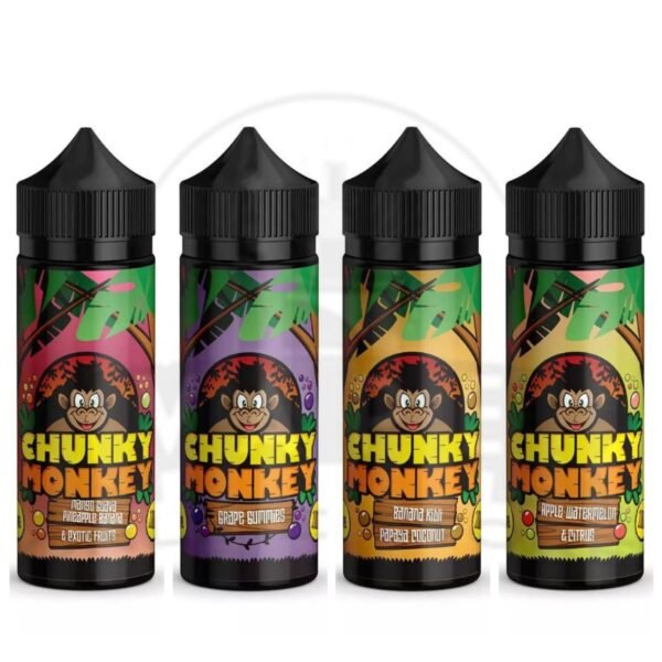 Chunky Monkey 100ml E Liquids 0mg 70VG/30PG