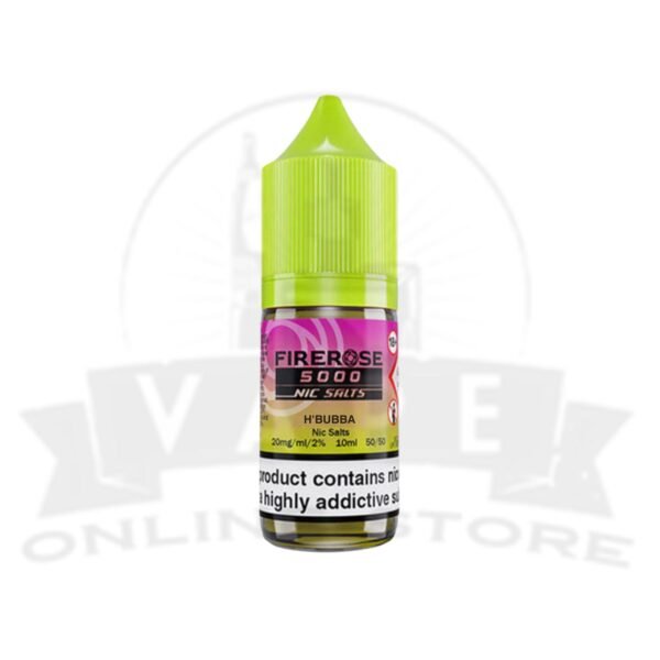 H'Bubba Elux Firerose 5000 Nic Salt | Retail & Wholesale