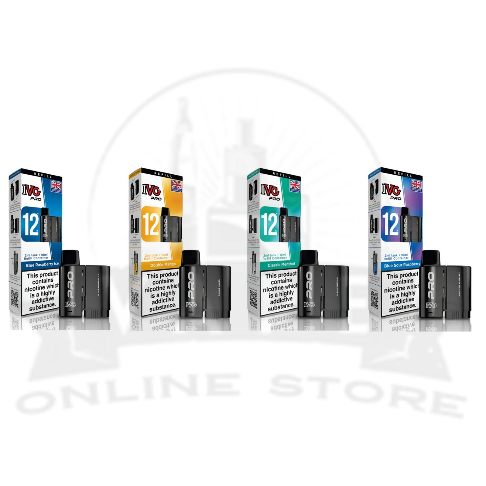 IVG Pro 12 Prefilled Replacement Pods