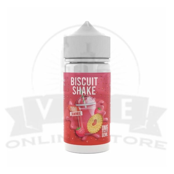 Jammie Biscuit Shake Milkshake Liquids 80ml