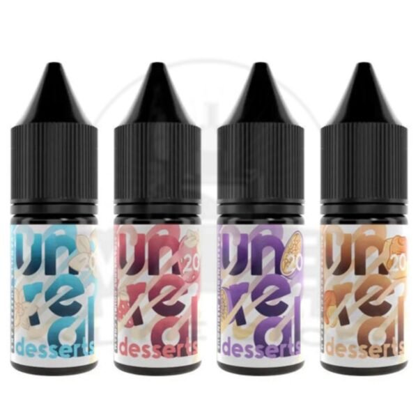 Unreal Desserts 10ml Nic Salts Vape Juice