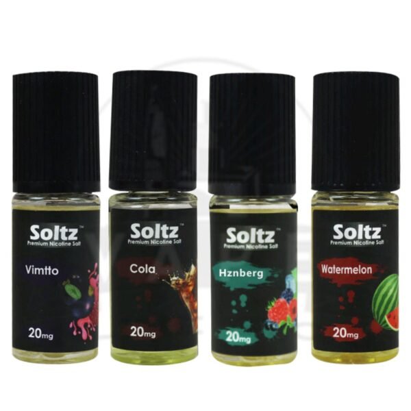 Soltz Premium 10ml Nic Salts | Mix & Match 5 for £10