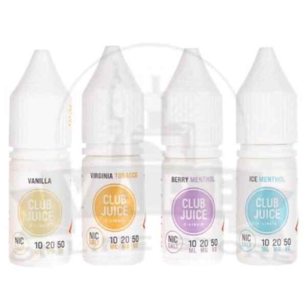 Club Juice 10ml Nic Salt E-Liquid