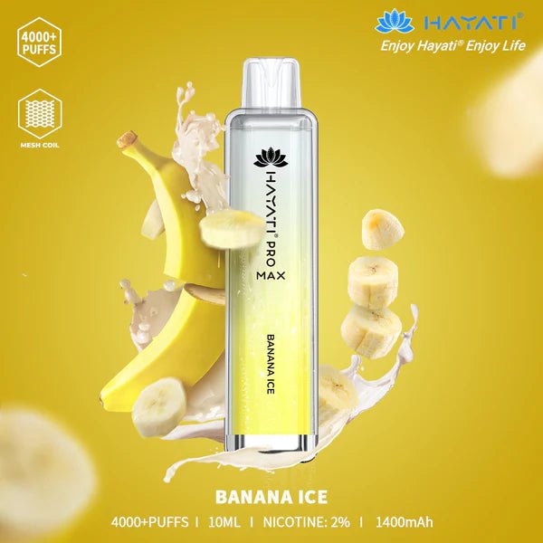 Hayati Pro Max Banana Ice 4000+ Puffs