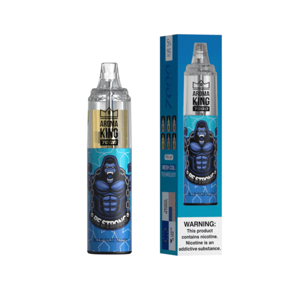Blue Razz Slush Aroma King Tornado Disposable Device 7000 Puffs  4110Fec9 F876 4Ea0 9989 30Aa0698208A