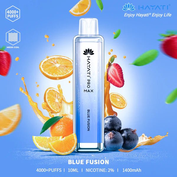 Hayati Pro Max Blue Fusion 4000+ Puffs
