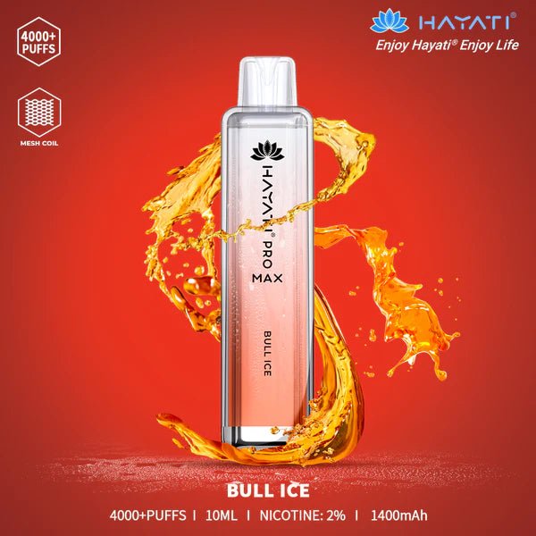 Hayati Pro Max Bull Ice 4000+ Puffs