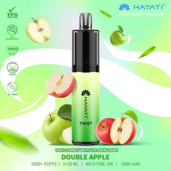 Hayati Twist Doubleapple 5000+ Puffs