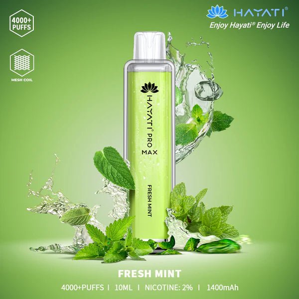 Hayati Pro Max Fresh Mint 4000+ Puffs
