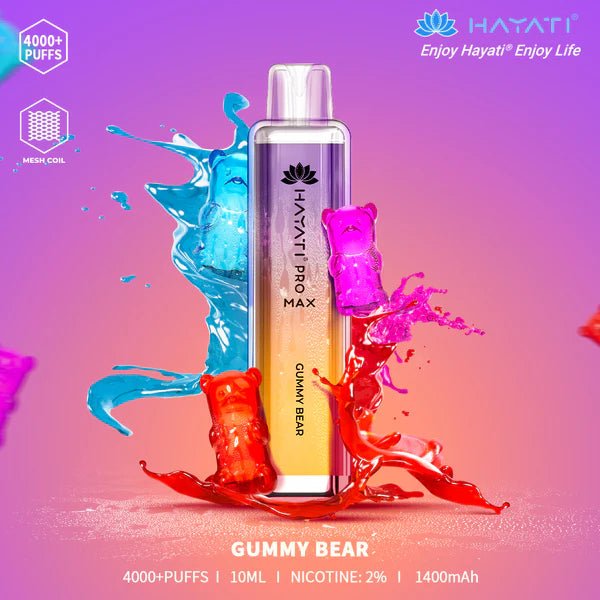 Hayati Pro Max Gummy Bear 4000+ Puffs