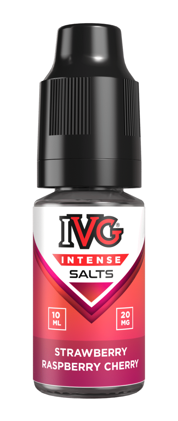 Ivg Intense Salts Bottle Strawberry Raspberry Cherry Camera