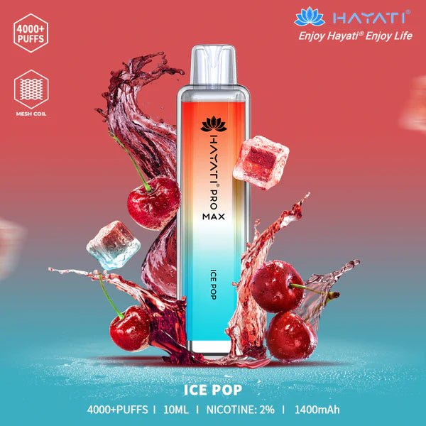 Hayati Pro Max Ice Pop 4000+ Puffs