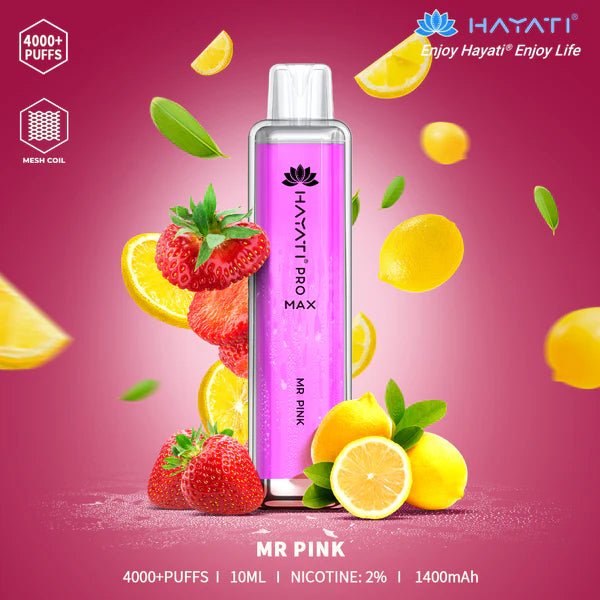 Hayati Pro Max Mr Pink 4000+ Puffs