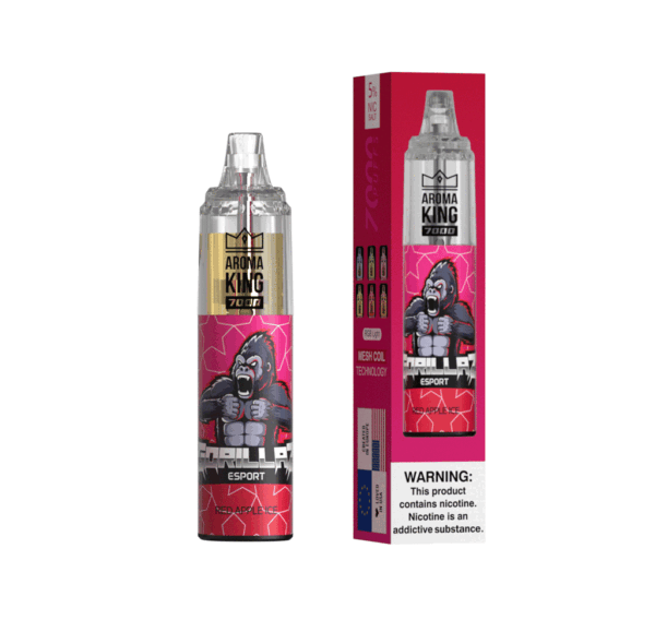 Red Apple Ice Aroma King Tornado Disposable Device 7000 Puffs  60997080 74E8 40Ee Ae40 E0F7D71Cd35A