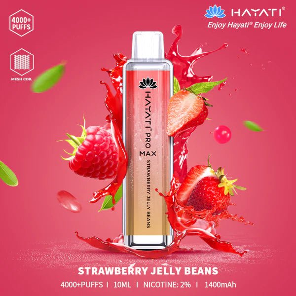 Hayati Pro Max Strawberry 4000+ Puffs