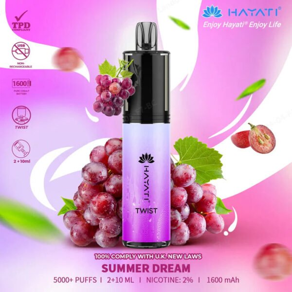 Hayati Twist Summer Dream 5000+ Puffs