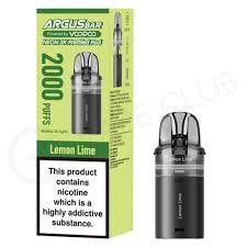 Argus Bar Neon 2000 Prefilled Pod Lemon And Lime Flavour