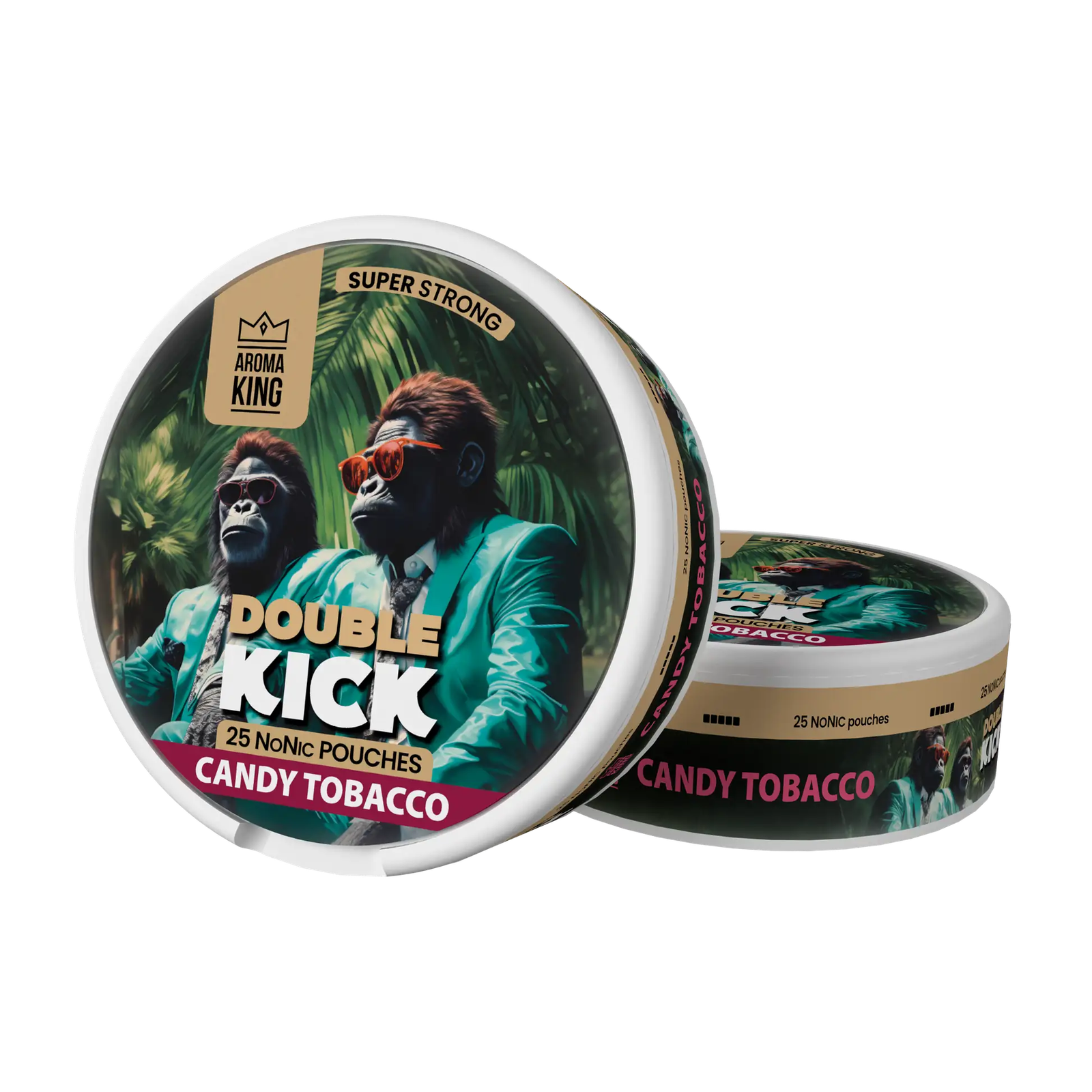 Aroma King Double Kick Nicotine Pouch In Candy Tobacco
