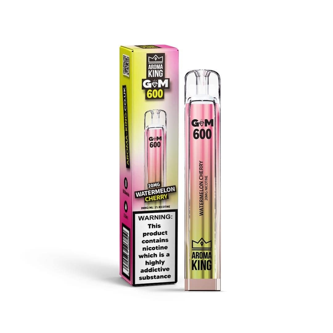 Aroma King Gem 600 Puffs Disposable Vape - Box of 10
