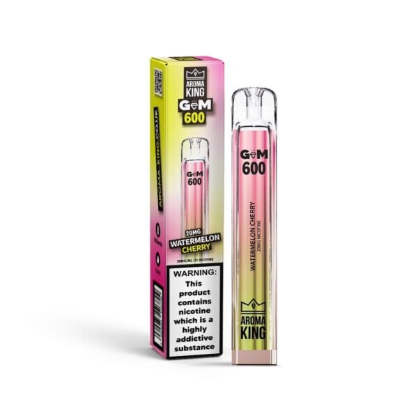 Aroma King Gem 600 Puffs Disposable Vape 0MG/20MG