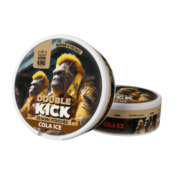 Aroma King Nicotine Pouches Double Kick Cola Ice