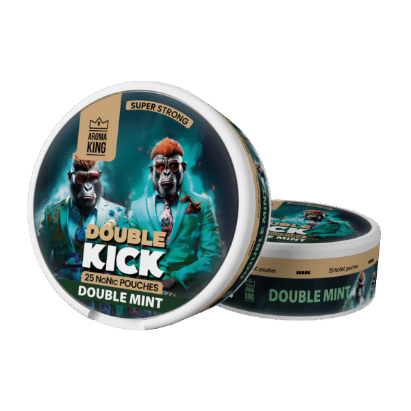 Aroma King Nicotine Pouches Double Kick Double Mint