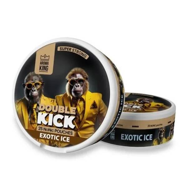 Aroma King Nicotine Pouches Double Kick Exotic Ice