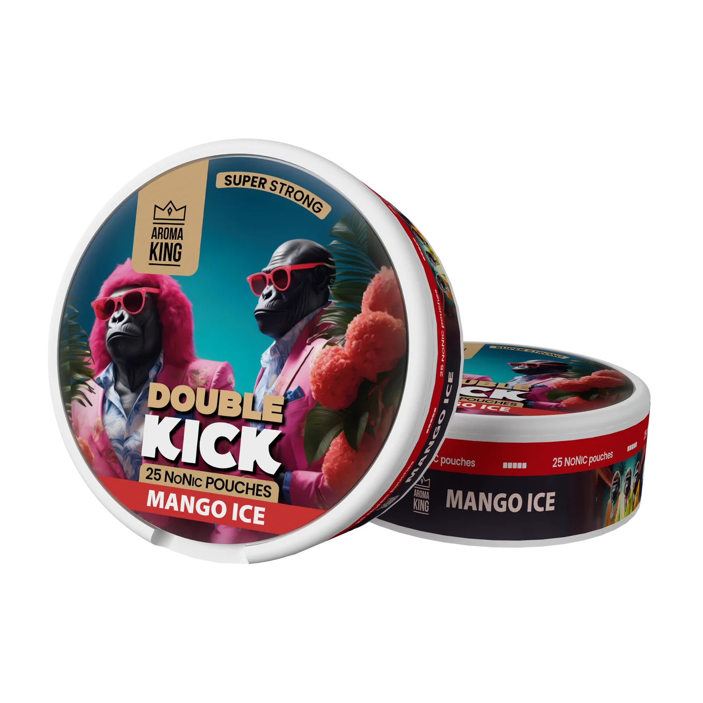 Aroma King Nicotine Pouches Double Kick Mango Ice
