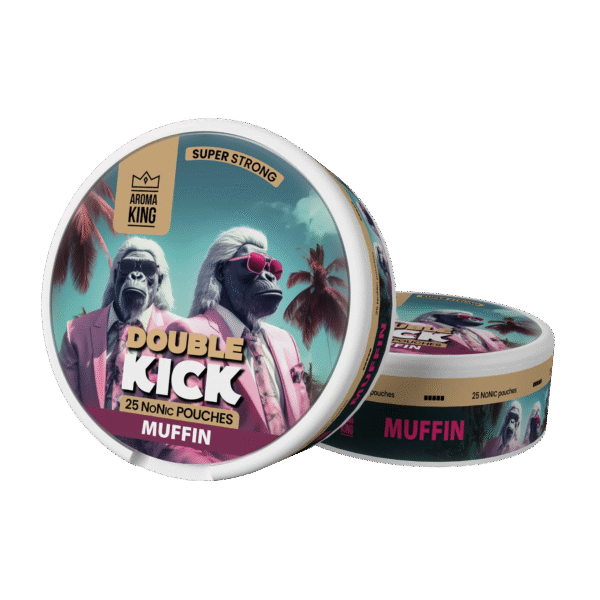 Aroma King Nicotine Pouches Double Kick Muffin