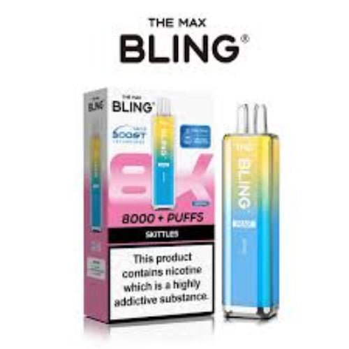 Bling Max 8000 Puffs Vape Kit Skittles 1