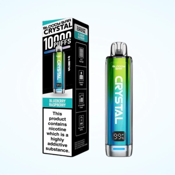 Bloody Bar Crystal 10K In Blueberry Raspberry