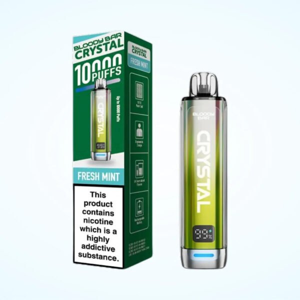 Bloody Bar Crystal 10K In Fresh Mint