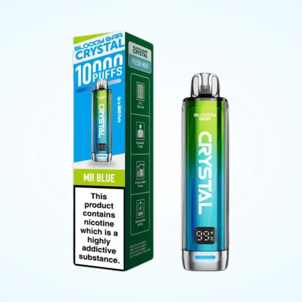 Bloody Bar Crystal 10K In Mr Blue Flavour