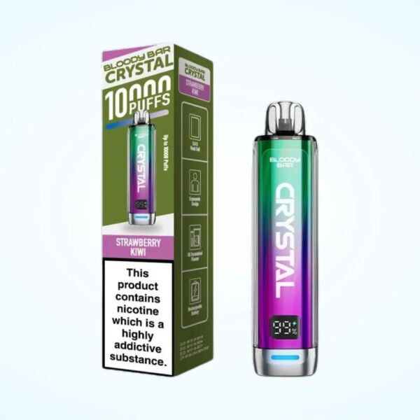 Bloody Bar Crystal 10K In Strawberry Kiwi