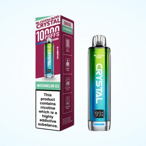 Bloody Bar Crystal 10K In Watermelon Ice