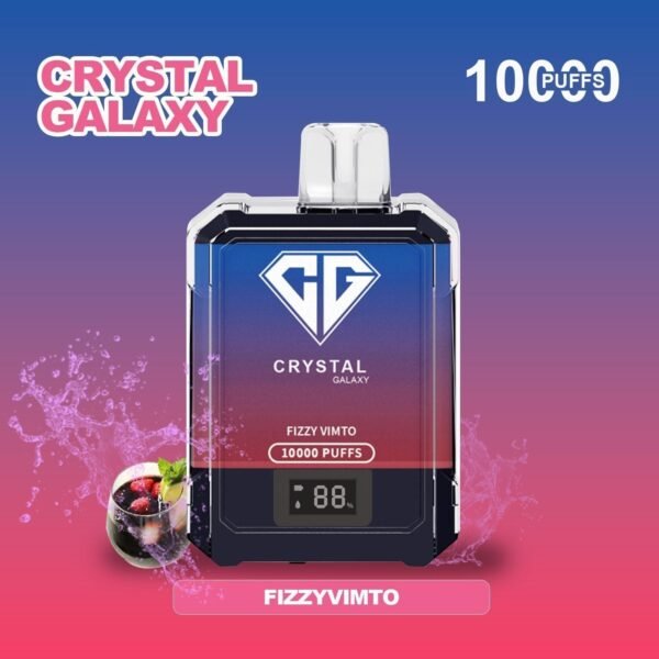Crystal Galaxy 10000 Puffs Disposable Vape Pod Box Of 10 Simbavapeswholesale 229530