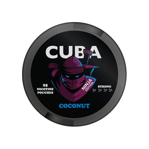 Cuba Ninja Edition Nicotine Pouches Box Of 10 Simbavapeswholesale 502133