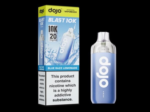 Dojo Blast 10K In Blue Razz Lemonade Flavour
