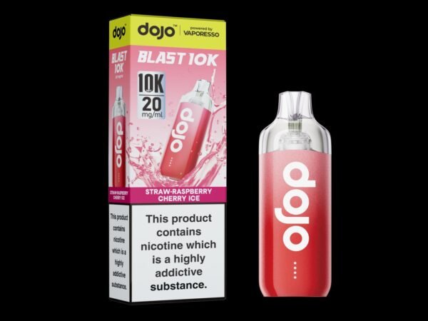 Dojo Blast 10K In Strawberry Raspberry Ice Flavour