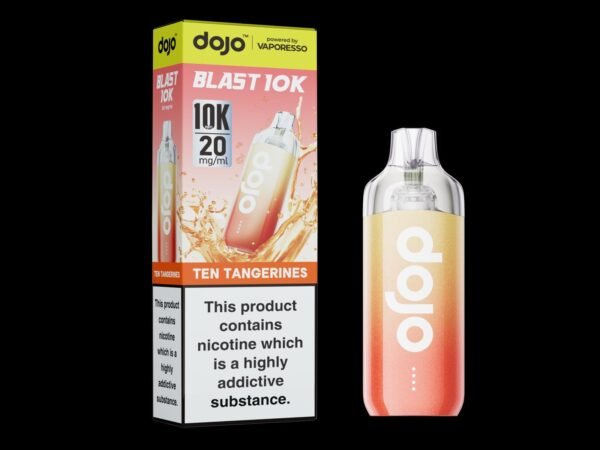 Dojo Blast 10K In Ten Tangeries Flavour