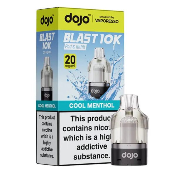 Dojo Blast 10K Replacement Pods In Cool Menthol