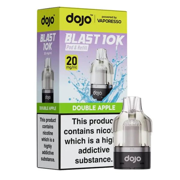Dojo Blast 10K Replacement Pods In Double Apple