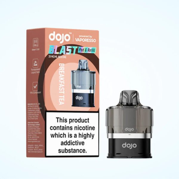 Dojo Blast Replacement Pod In Breakfast Tea Flavour