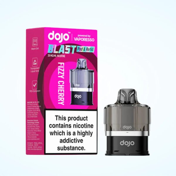 Dojo Blast Replacement Pod In Fizzy Cherry Flavour
