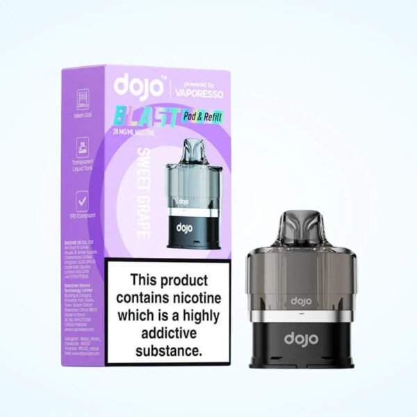 Dojo Blast Replacement Pod In Sweet Grape Flavour