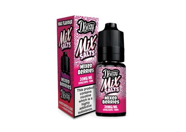 Doozy Mix Salts 10Ml Nic Salts Box Of 10 Theno1Plugshop 219995