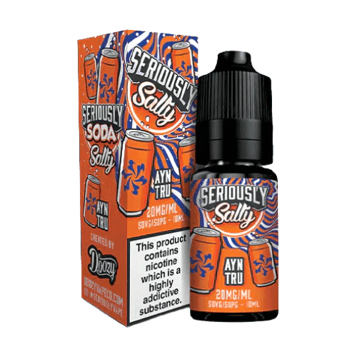 Doozy Seriously Soda Nic Salt 10Ml E Liquids Box Of 10 Theno1Plugshop 494167