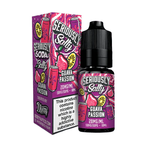Doozy Seriously Soda Nic Salt 10Ml E Liquids Box Of 10 Theno1Plugshop 566195