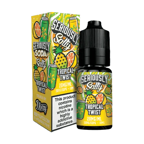 Doozy Seriously Soda Nic Salt 10Ml E Liquids Box Of 10 Theno1Plugshop 653886