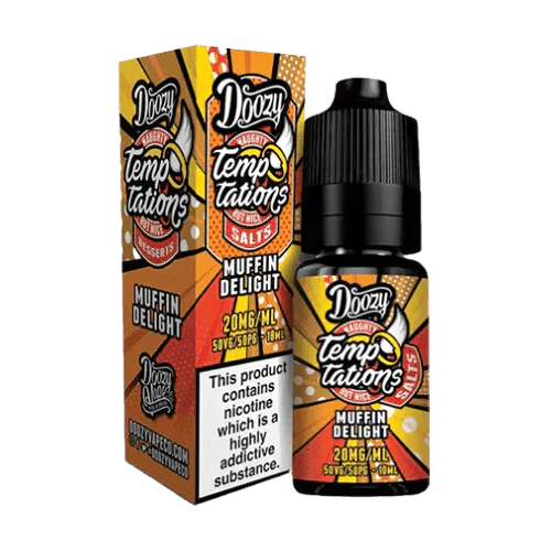 Doozy Temptation Nic Salt 10Ml E Liquids Box Of 10 Theno1Plugshop 290508